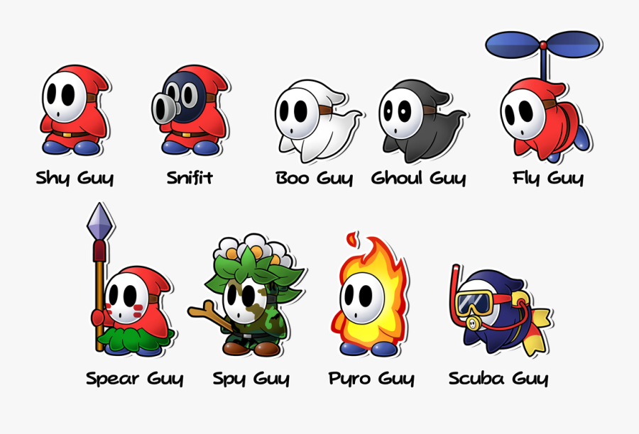 Fly Guy Clip Art - Shy Guys, Transparent Clipart