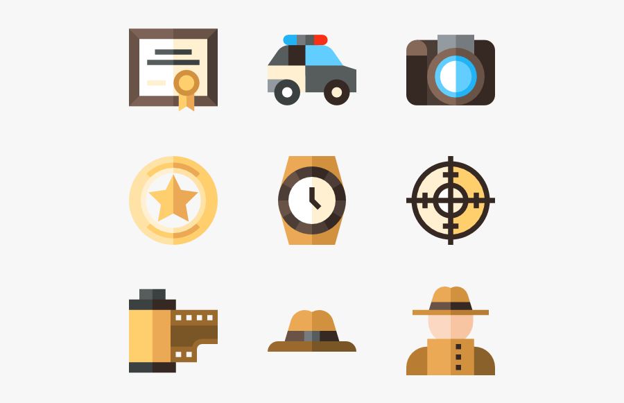 Private Detective, Transparent Clipart