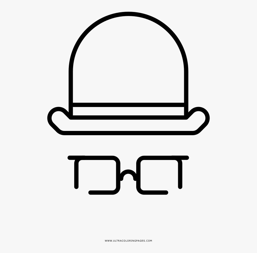 Spy Coloring Page - Line Art, Transparent Clipart