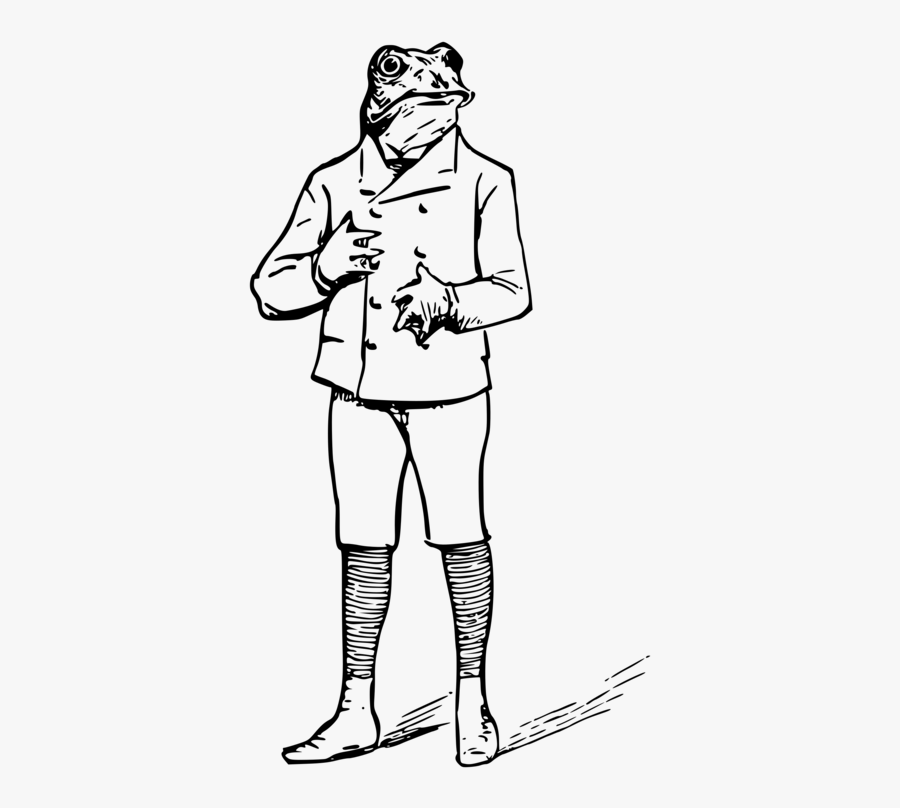 Art,organ,artwork - Human With A Frog Head, Transparent Clipart