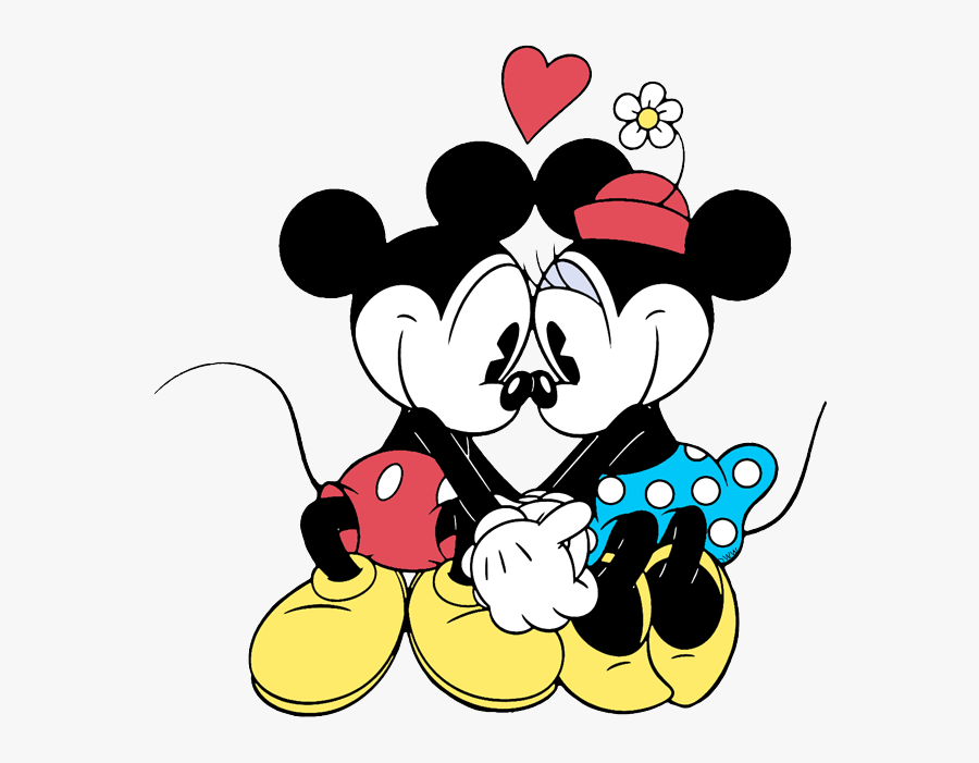 Transparent Hands Holding Heart Clipart - Mickey E Minnie Retro, Transparent Clipart