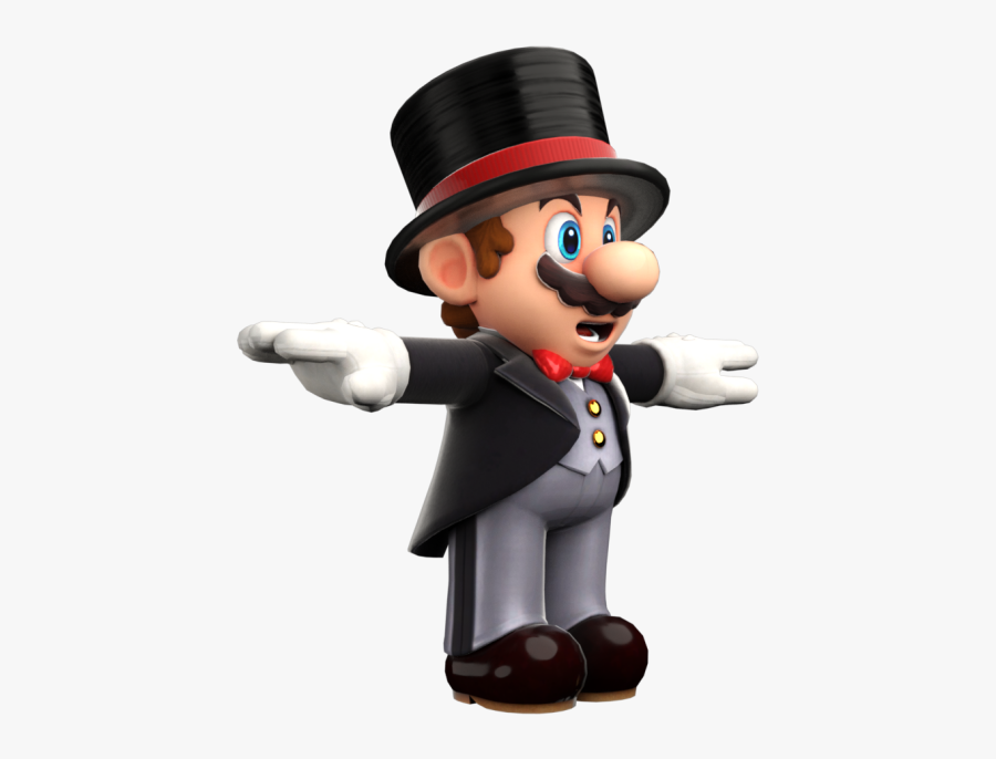 Download Zip Archive - Mario T Pose Png, Transparent Clipart