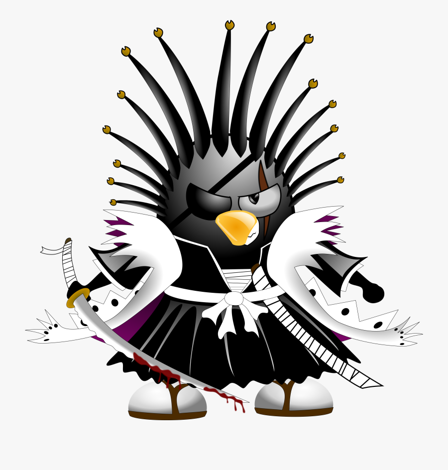 Kempachi-tux Clip Arts - Papel De Parede Linux, Transparent Clipart