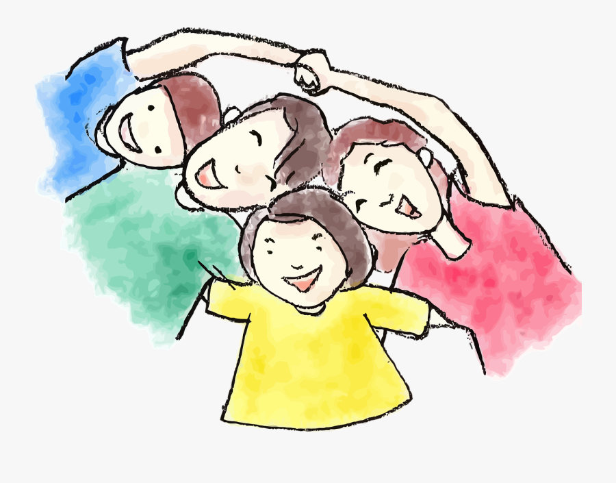 Boy Child Comic Characters - Spending Time With Family Clipart, Transparent Clipart