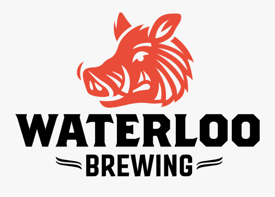 Waterloo Primary Red Blk Blk - Waterloo Brewery, Transparent Clipart