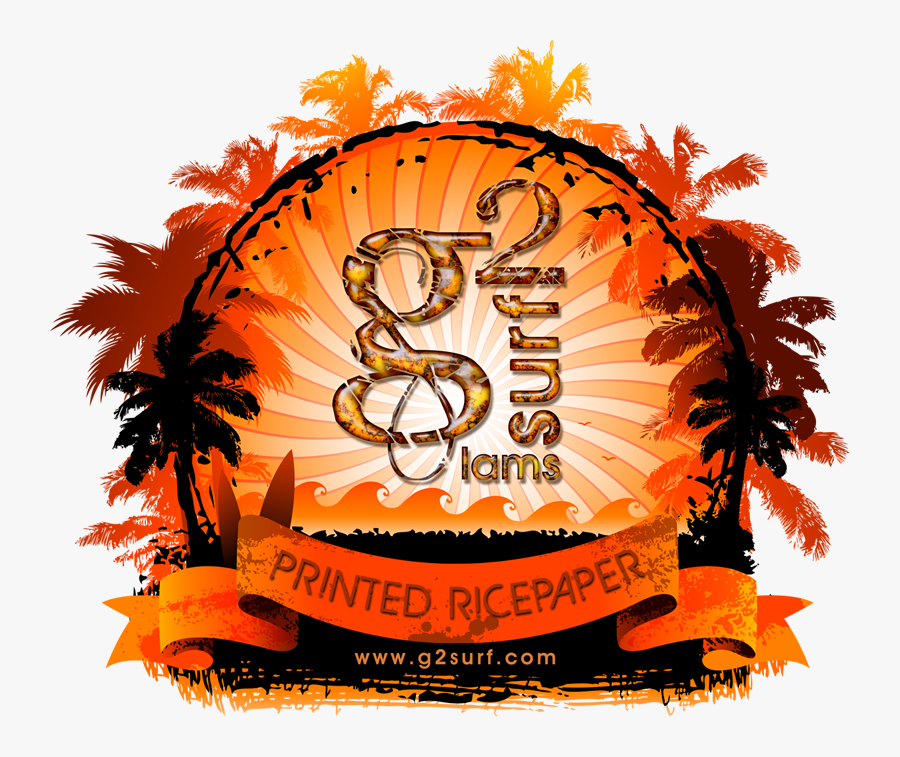 Hawaii Surfing Silhouette Vector, Transparent Clipart