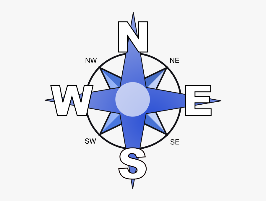 Map Compass Rose, Transparent Clipart