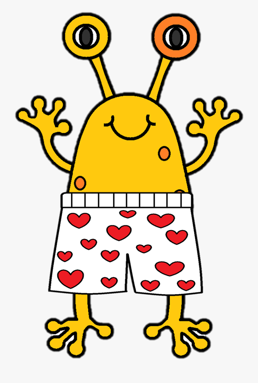 Spaceship Clipart Aliens Love Underpants - Aliens Love Underpants Alien, Transparent Clipart