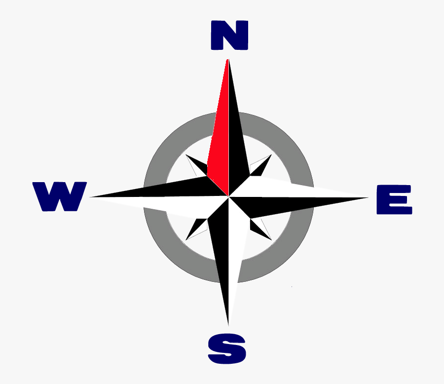 Compass Rose Transparent - Compass Rose For Coloring, Transparent Clipart