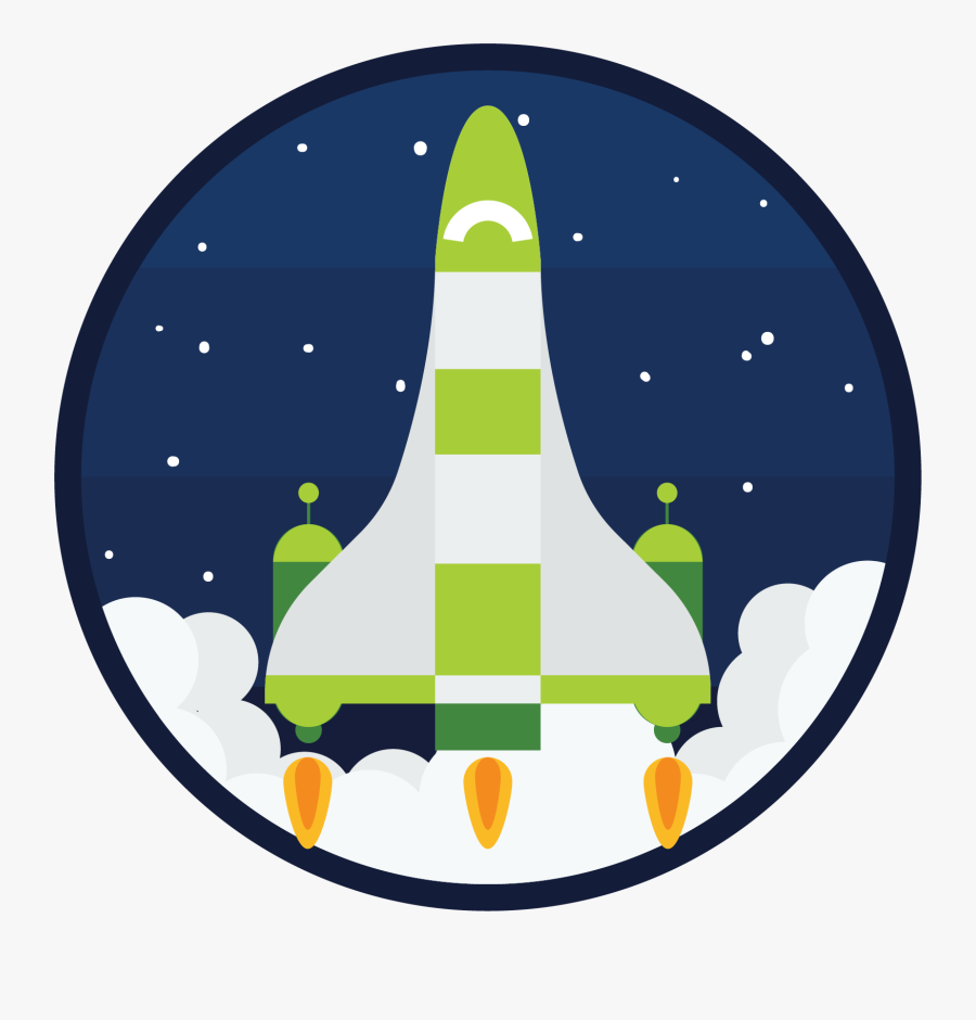 U S Space Rocket - Spacecraft, Transparent Clipart