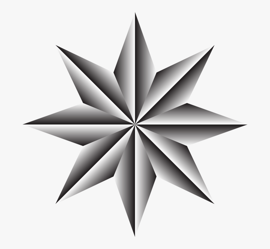 Star,symmetry,monochrome Photography - Tour Operators Philippines, Transparent Clipart