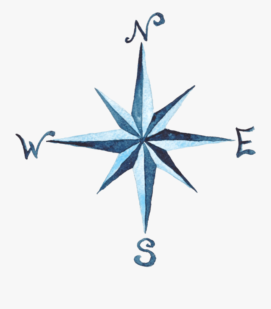 Transparent Compass Clipart Png - Nautical Compass Transparent Background, Transparent Clipart