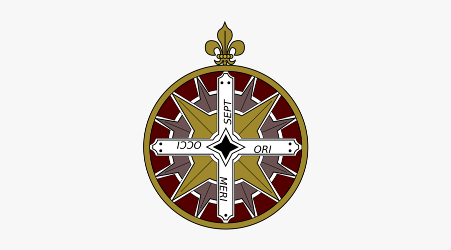 Emblem,christmas Ornament,christmas Decoration - Compass, Transparent Clipart