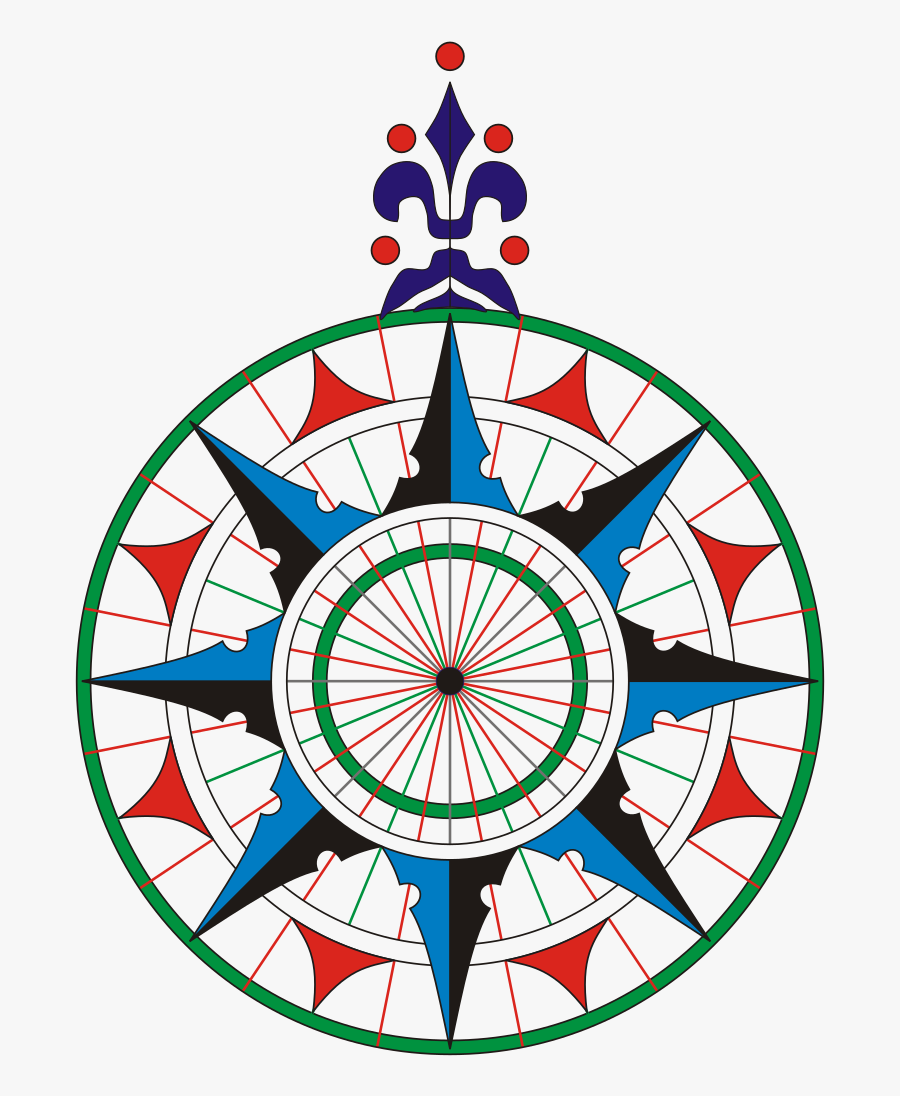 Compass Rose Png Clipart , Png Download - Compass Rose, Transparent Clipart