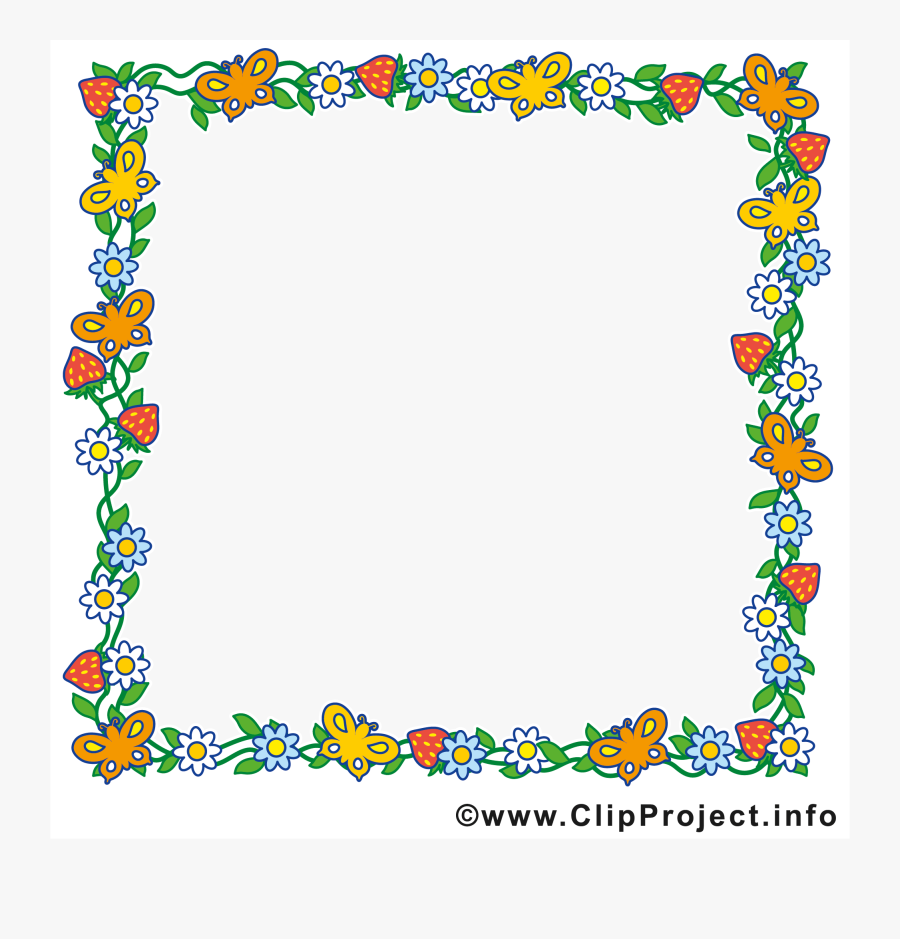 Clip Art Gratuit Rectangle - Blumengirlande Zum Ausdrucken, Transparent Clipart