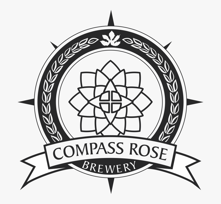 Clip Art Compass Rose Logos - Compass Rose Brewery Logo, Transparent Clipart