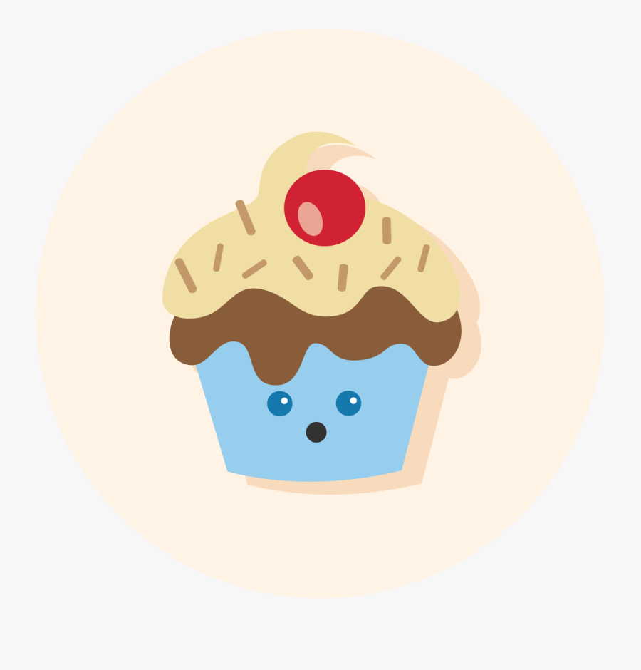 Cupcake, Transparent Clipart