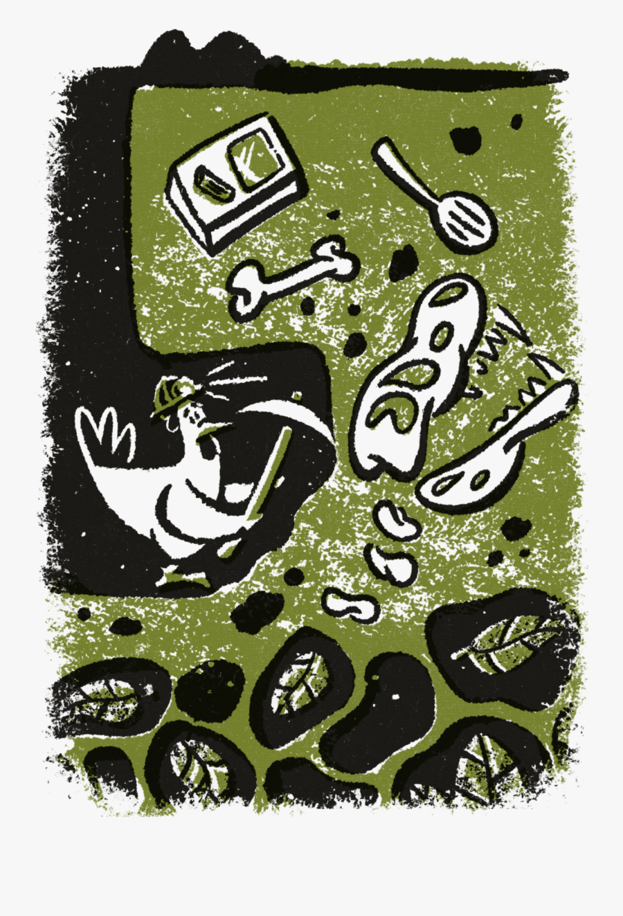 Prehistoric Pesto Pasta, Transparent Clipart