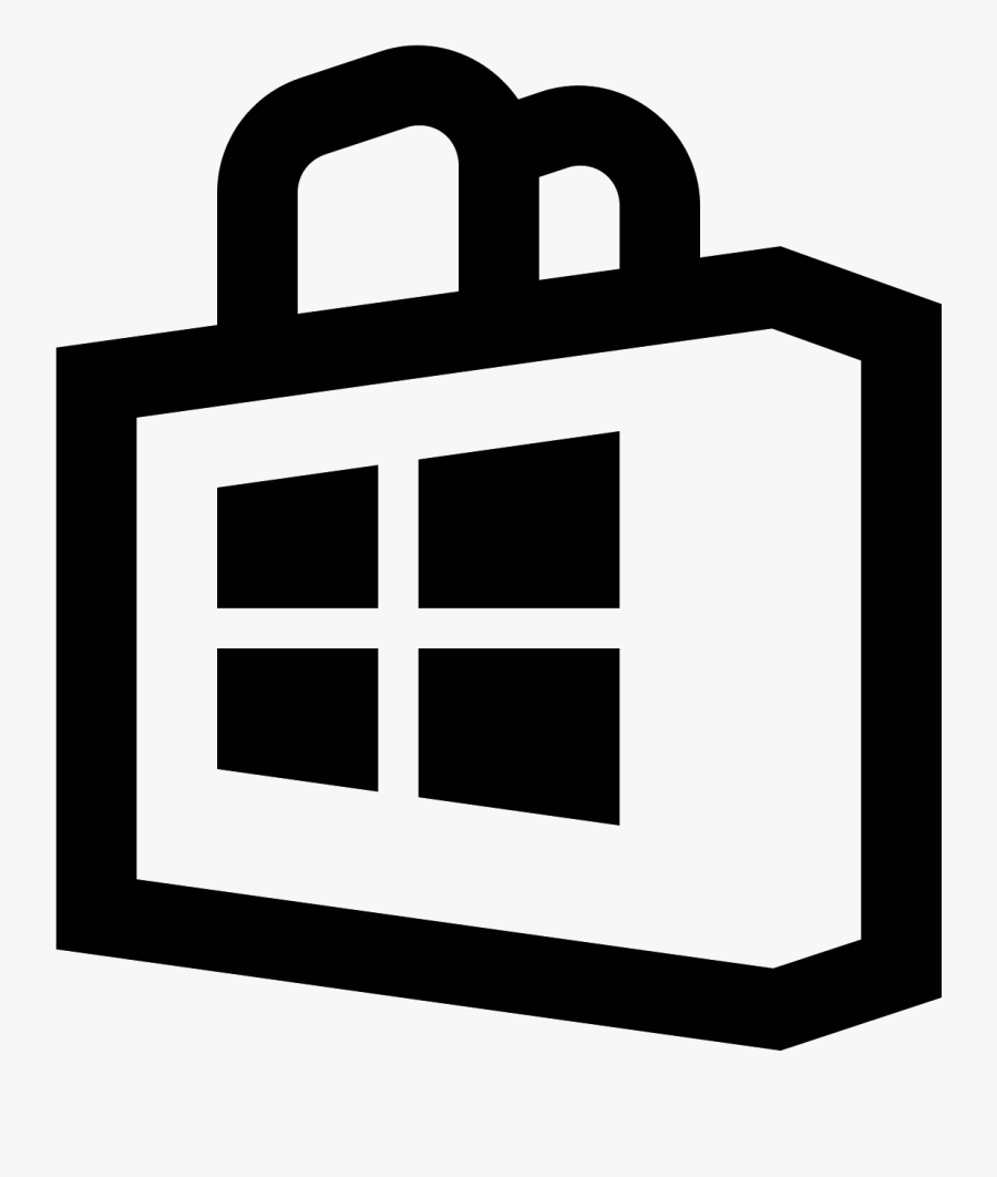 Windows Icono Descarga Gratuita - Microsoft Store Logo .png, Transparent Clipart