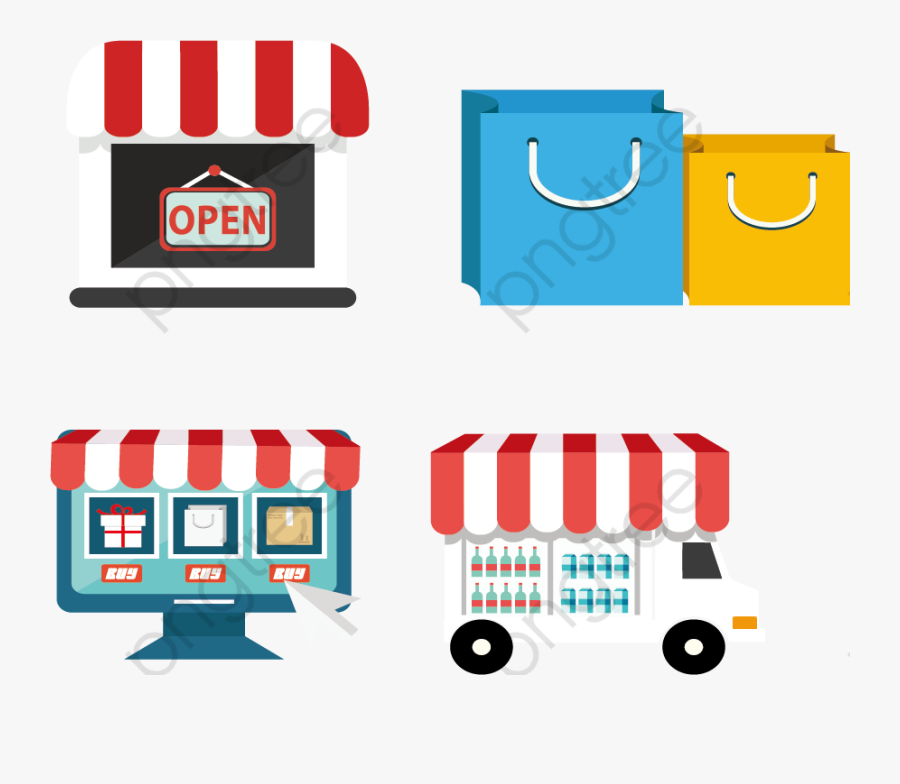Convenience Store Icon - E Commerce Development, Transparent Clipart