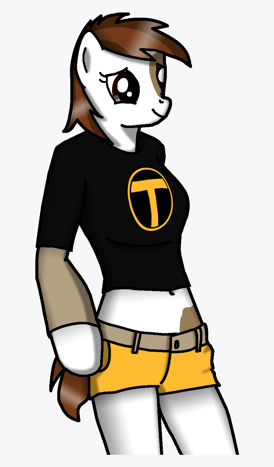 Alternate Version, Anthro, Arm Hooves, Artist - Cartoon, Transparent Clipart