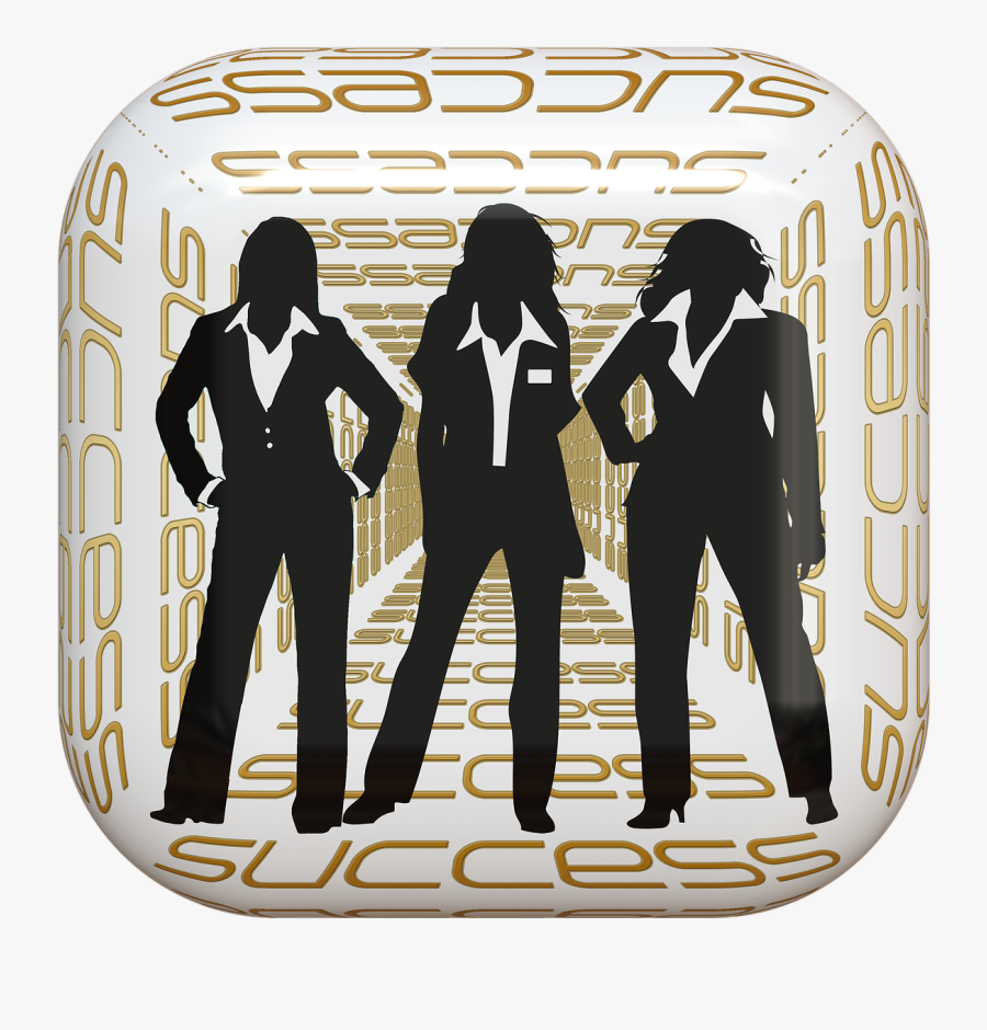Button Businesswomen Success Free Picture - Motivation For Women Entrepreneur's, Transparent Clipart
