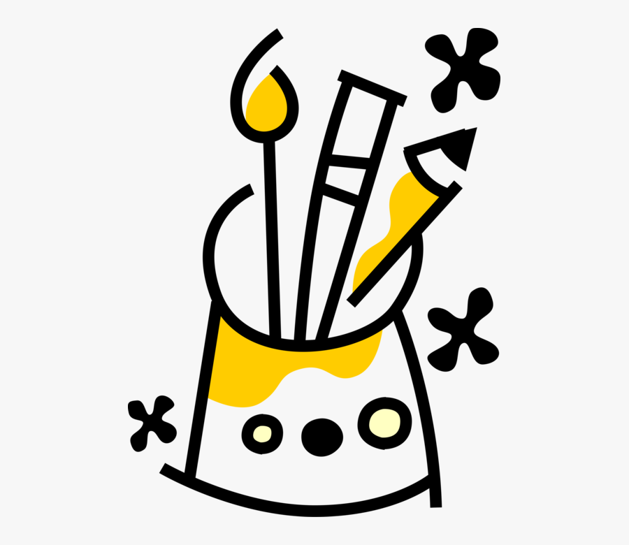 Artist S Paintbrushes And, Transparent Clipart