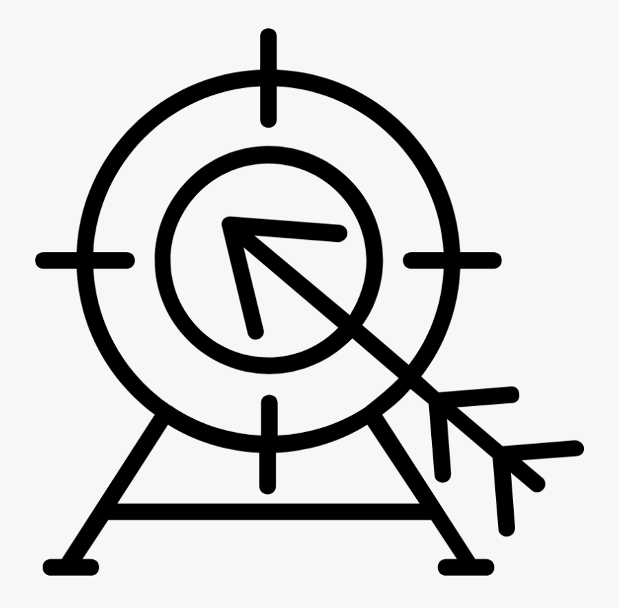 Product Or Service Success Does Not Automatically Mean - Target Outline, Transparent Clipart
