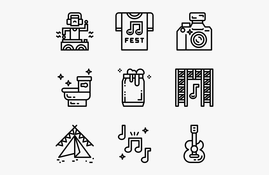 Music Festival - Icono Manufactura, Transparent Clipart