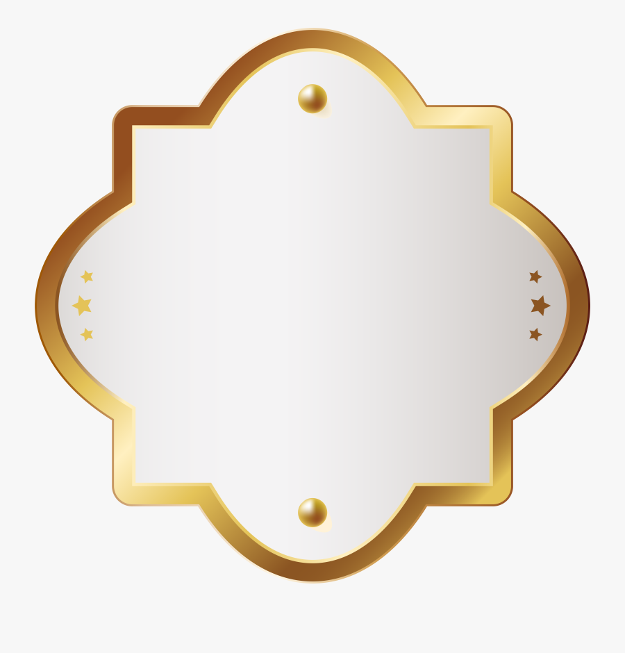 Decorative Gold Clip Art, Transparent Clipart
