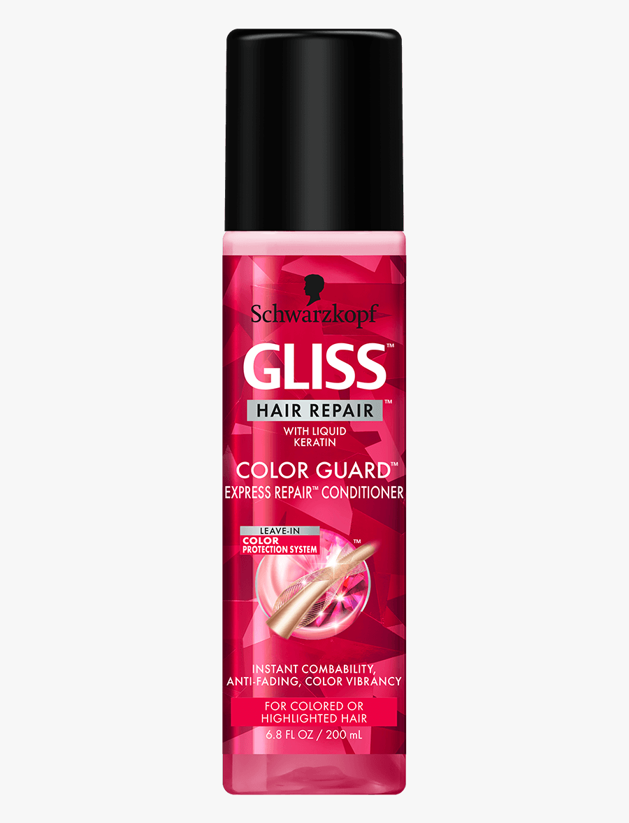 Gliss Us Color Guard Express Repair Conditioner - Schwarzkopf Gliss Hair Repair Spray, Transparent Clipart