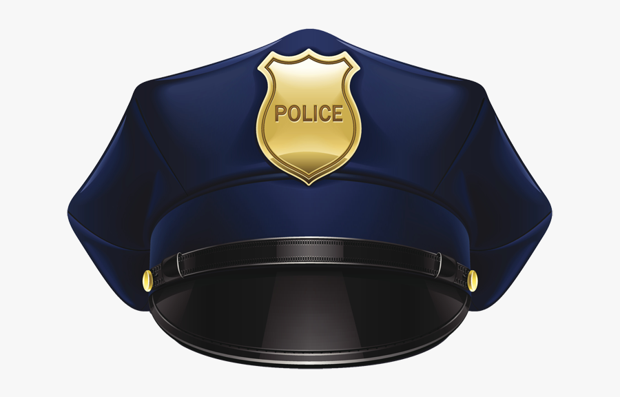 Transparent Police Shield Png - Police Officer Hat Clipart , Free