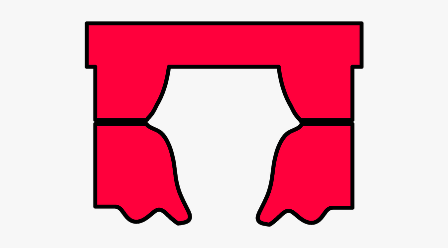 Theater Drapes And Stage Curtains, Transparent Clipart