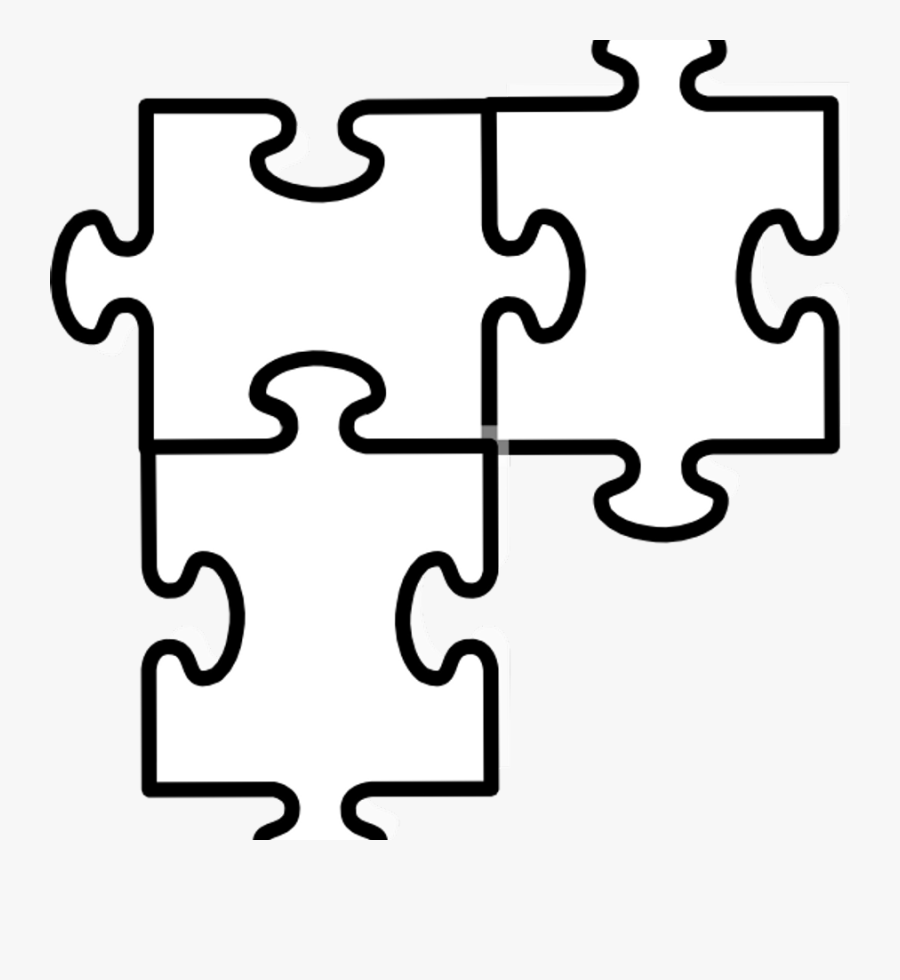 Two Puzzle Piece Svg - Puzzle Piece Clipart Transparent, Transparent Clipart