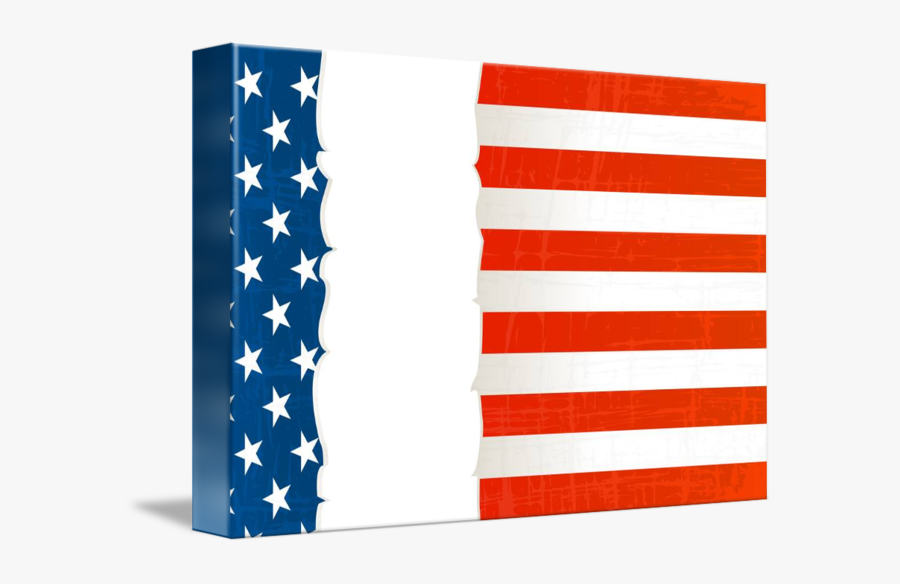 Clip Art Background By Richard Laschon - Flag Of The United States, Transparent Clipart