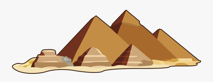Transparent Pyramid Clipart - Pyramid Of Giza Clip Art, Transparent Clipart