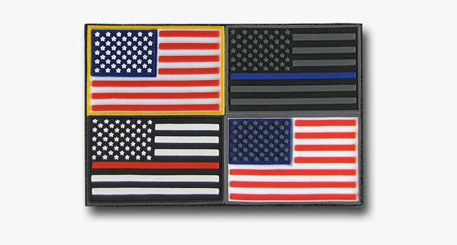 Tactical Mini Patches - Flag Of The United States, Transparent Clipart