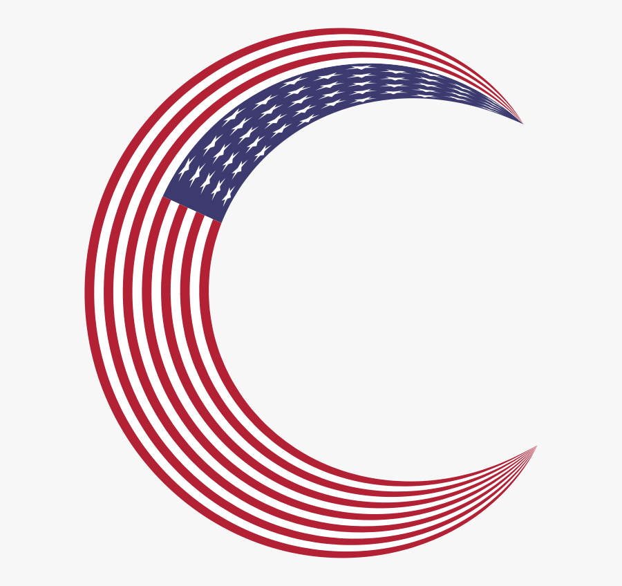Area,symbol,logo - Crescent Moon Flags, Transparent Clipart