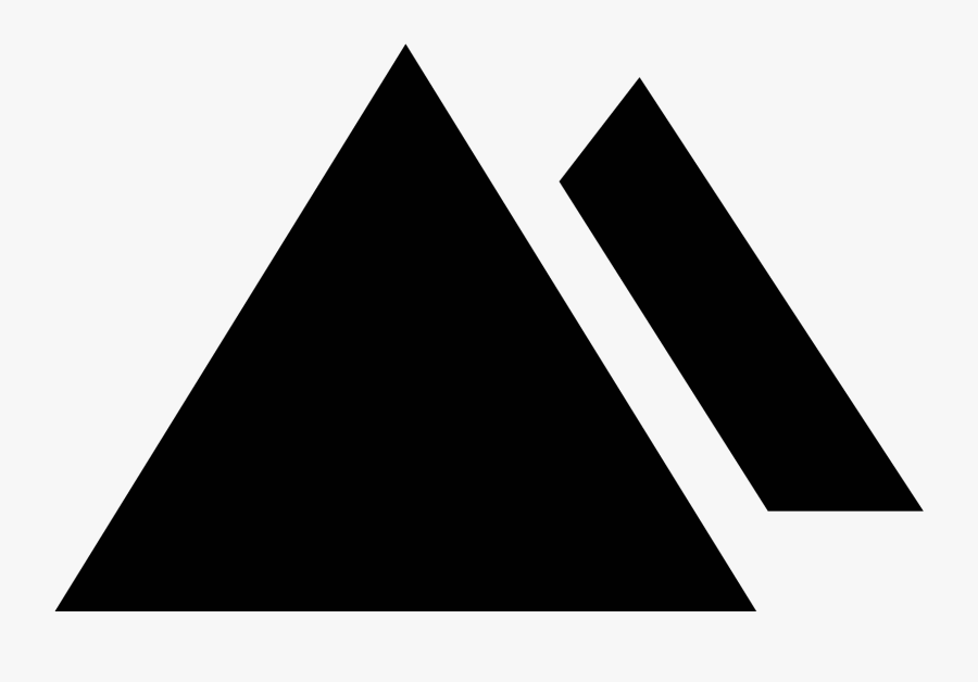 Clip Art Pyramid Clipart Black And White - Pyramid Icon, Transparent Clipart