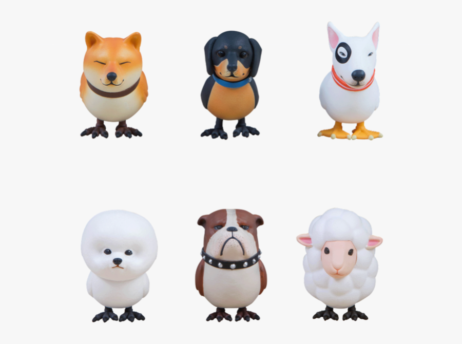 Dogbird Series 2 개새 Art Toy Set By Mighty Jaxx X Third - Dog Bird Third Stage, Transparent Clipart