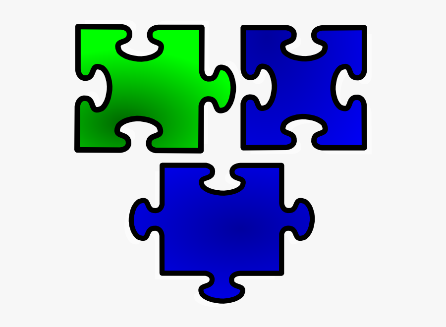 Transparent Background Green Puzzle Piece, Transparent Clipart