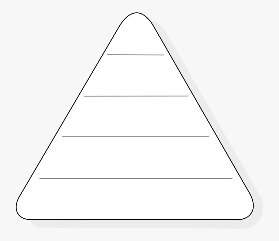 Free Clip Art "pyramide / Pyramid - Triangle, Transparent Clipart