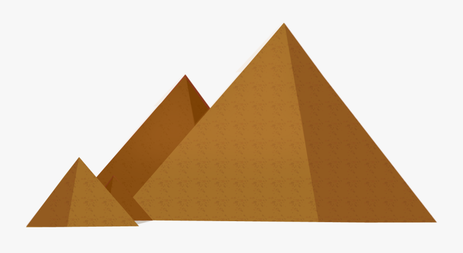 Pyramid Vector Material Png Download - รูป เกี่ยว กับ พีระมิด, Transparent Clipart