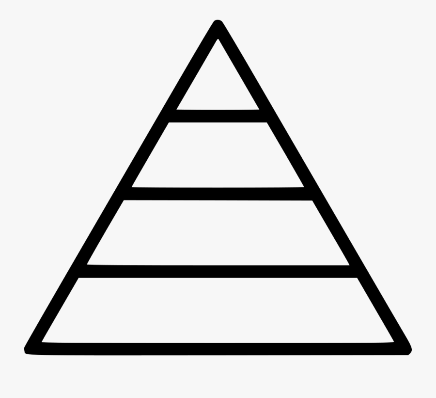 Pyramid Management Structure Finance Career Comments - Pyramid Icon, Transparent Clipart