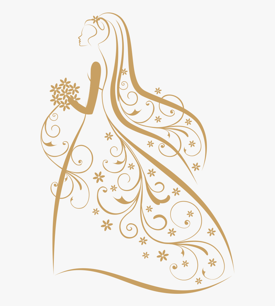 Logo Marriage Wedding Free Photo Png Clipart - Wedding Dress Logo, Transparent Clipart