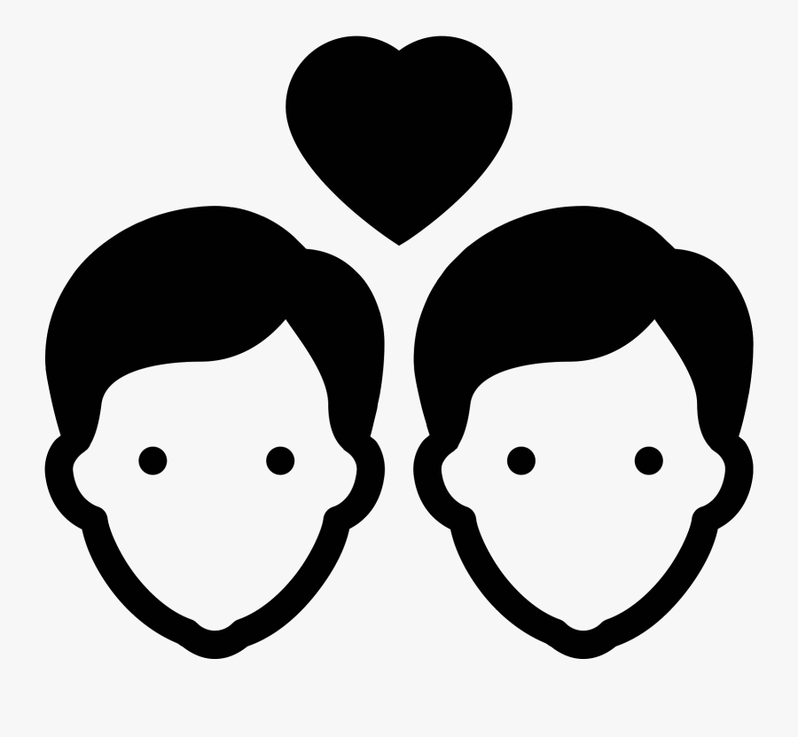 Gay Marriage Filled Icon Clipart , Png Download - Icon Gay Png, Transparent Clipart