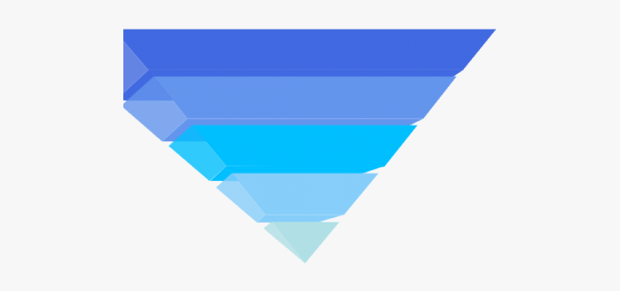 Elongated Triangular Pyramid, Transparent Clipart