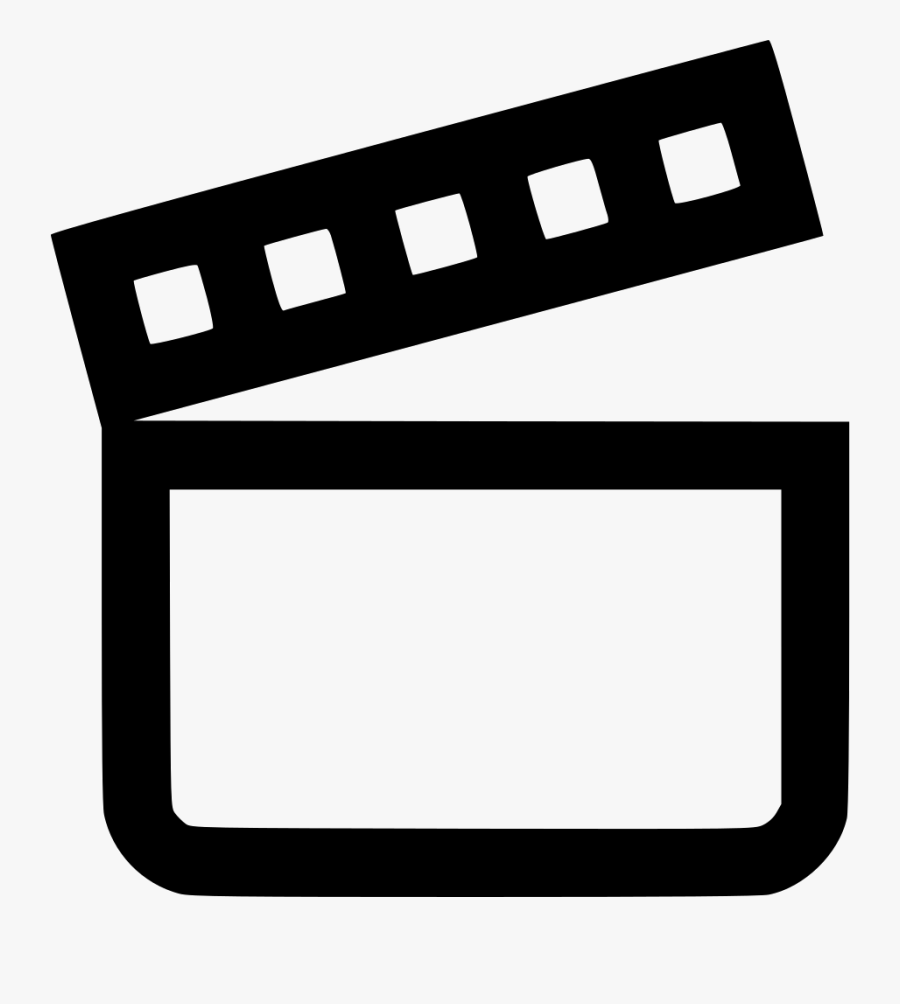 Film Clipart Marker - Black And White Movie Maker, Transparent Clipart