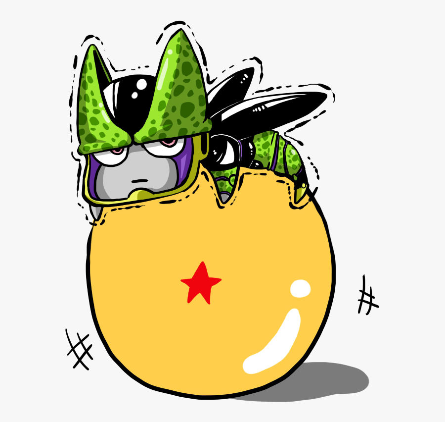 Dragon Ball Cell Zerochan Anime Image Board Clip Art - Cartoon, Transparent Clipart