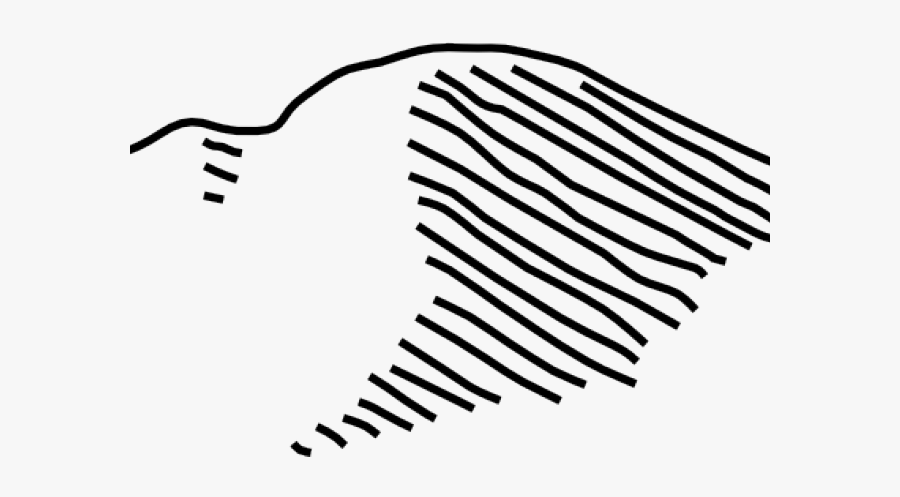 Hill Black And White Clipart, Transparent Clipart